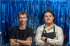To professionelle bartendere fra MM Rental Bar klar til event