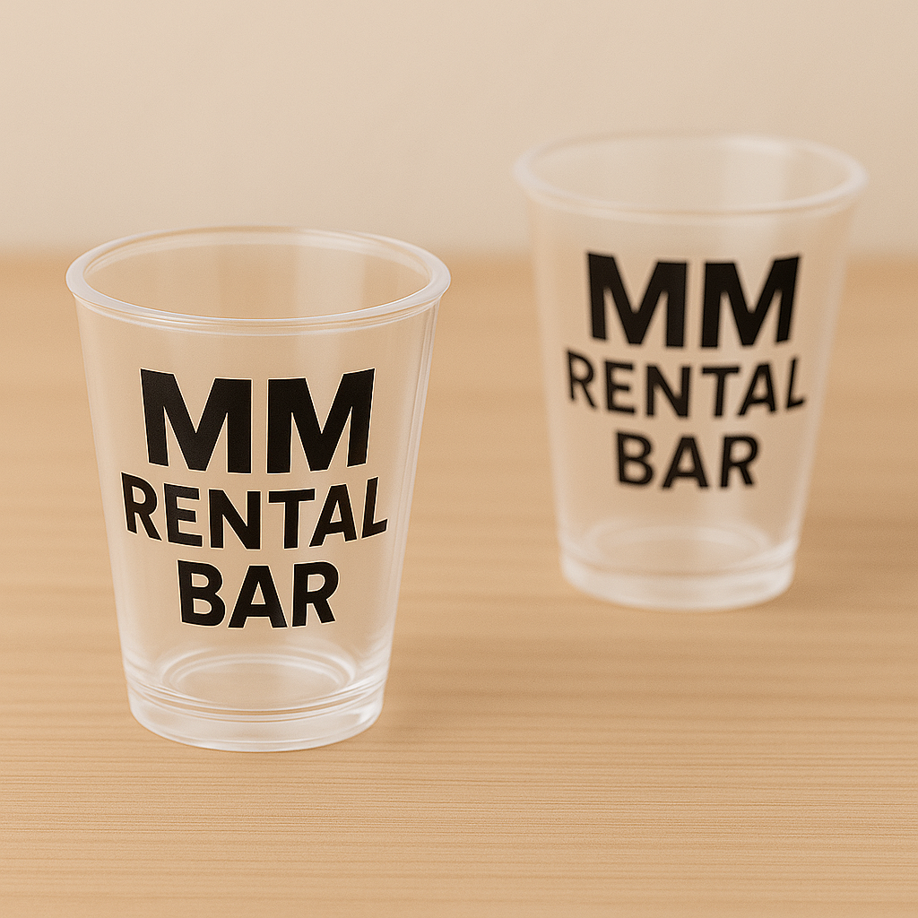 Plastik shotglas 3 cl (100 stk.)